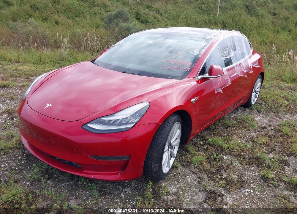 2020 TESLA MODEL 3 LONG RANGE DUAL MOTOR ALL-WHEEL DRIVE VIN: 5YJ3E1EB7LF620431