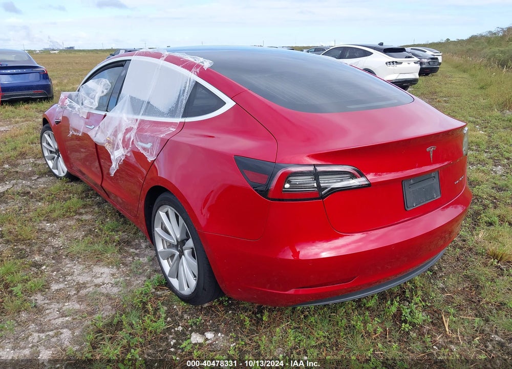 2020 TESLA MODEL 3 LONG RANGE DUAL MOTOR ALL-WHEEL DRIVE VIN: 5YJ3E1EB7LF620431