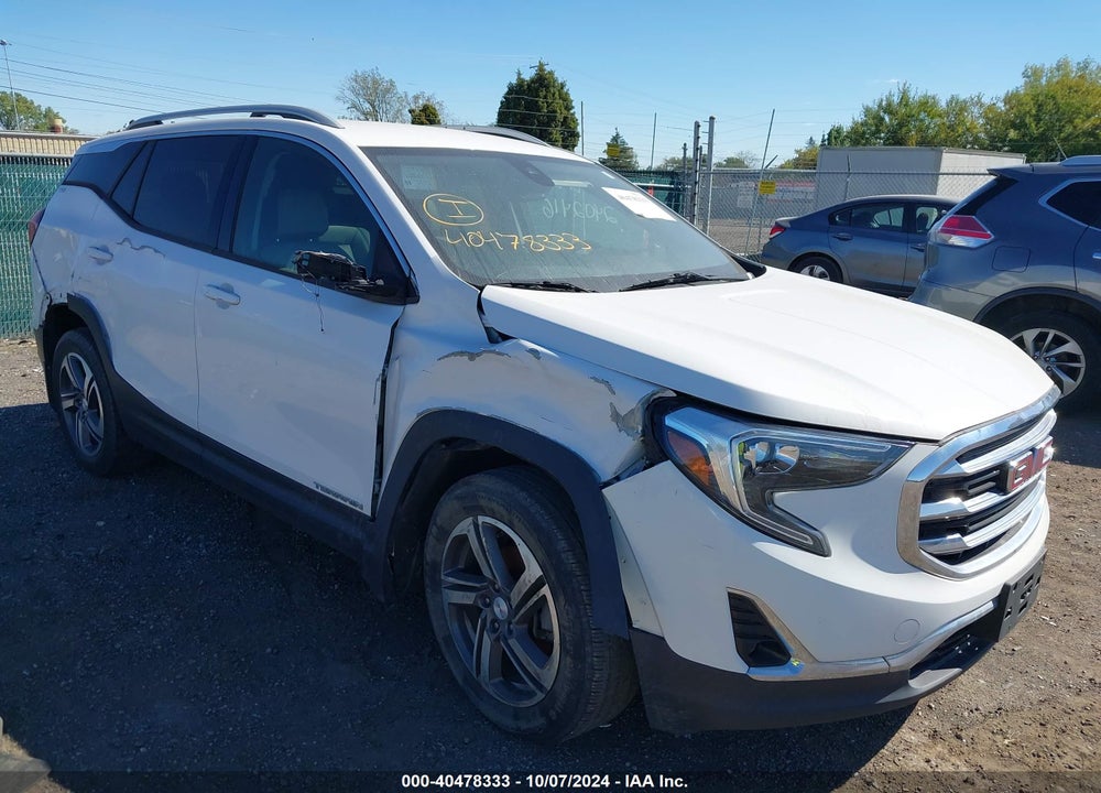 2019 GMC TERRAIN SLT VIN: 3GKALPEV2KL180830