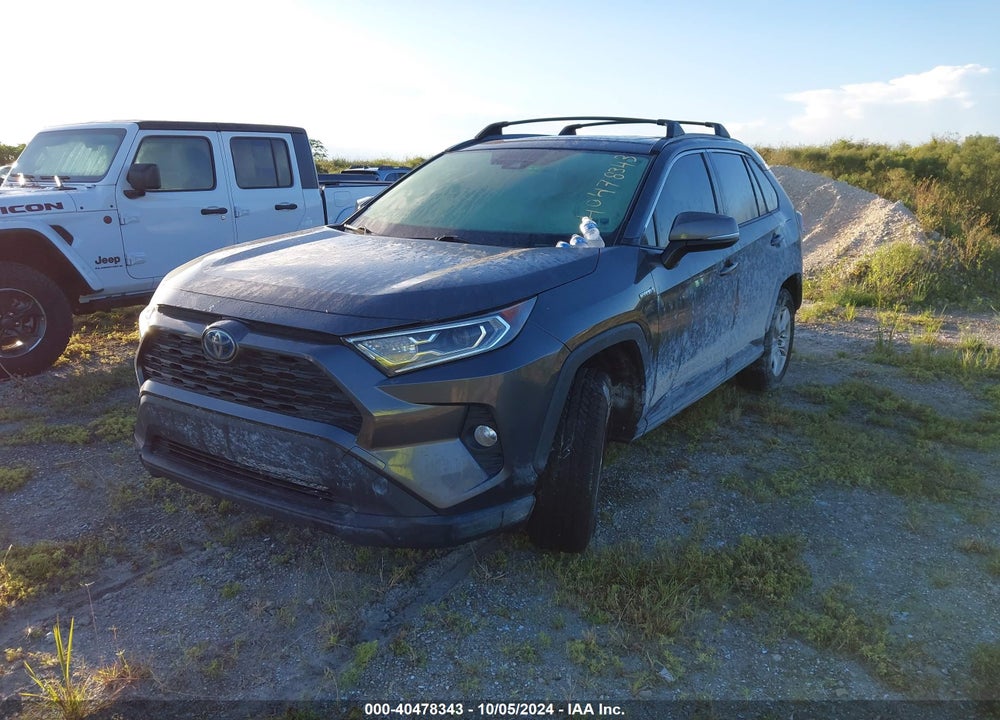 2019 TOYOTA RAV4 HYBRID XLE VIN: JTMRWRFV8KD504014