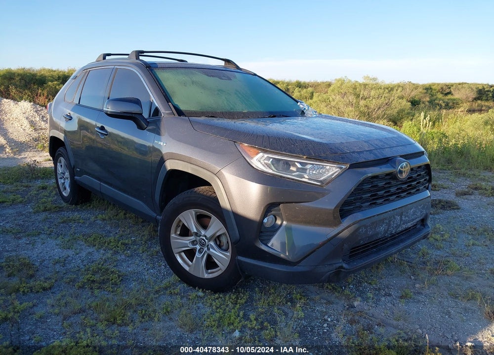 2019 TOYOTA RAV4 HYBRID XLE VIN: JTMRWRFV8KD504014