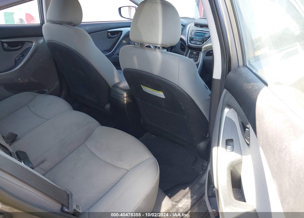 2013 HYUNDAI ELANTRA GLS VIN: 5NPDH4AE7DH375078