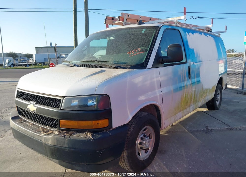 2018 CHEVROLET EXPRESS 2500 WORK VAN VIN: 1GCWGAFP1J1241643