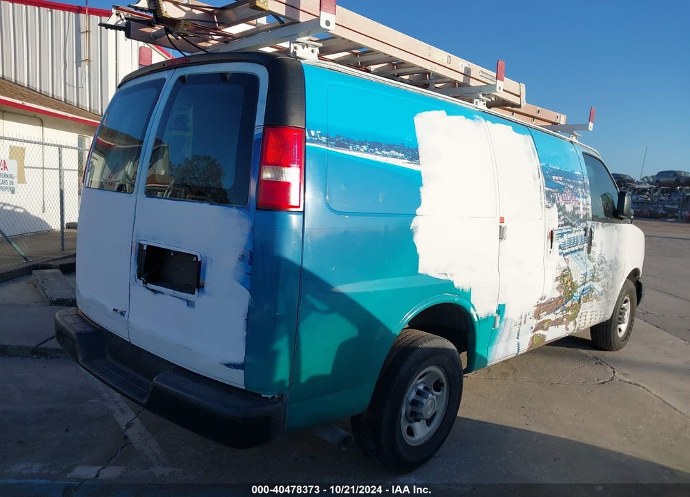 2018 CHEVROLET EXPRESS 2500 WORK VAN VIN: 1GCWGAFP1J1241643
