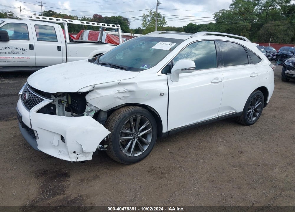 2015 LEXUS RX 350 F-SPORT VIN: 2T2BK1BA0FC314367