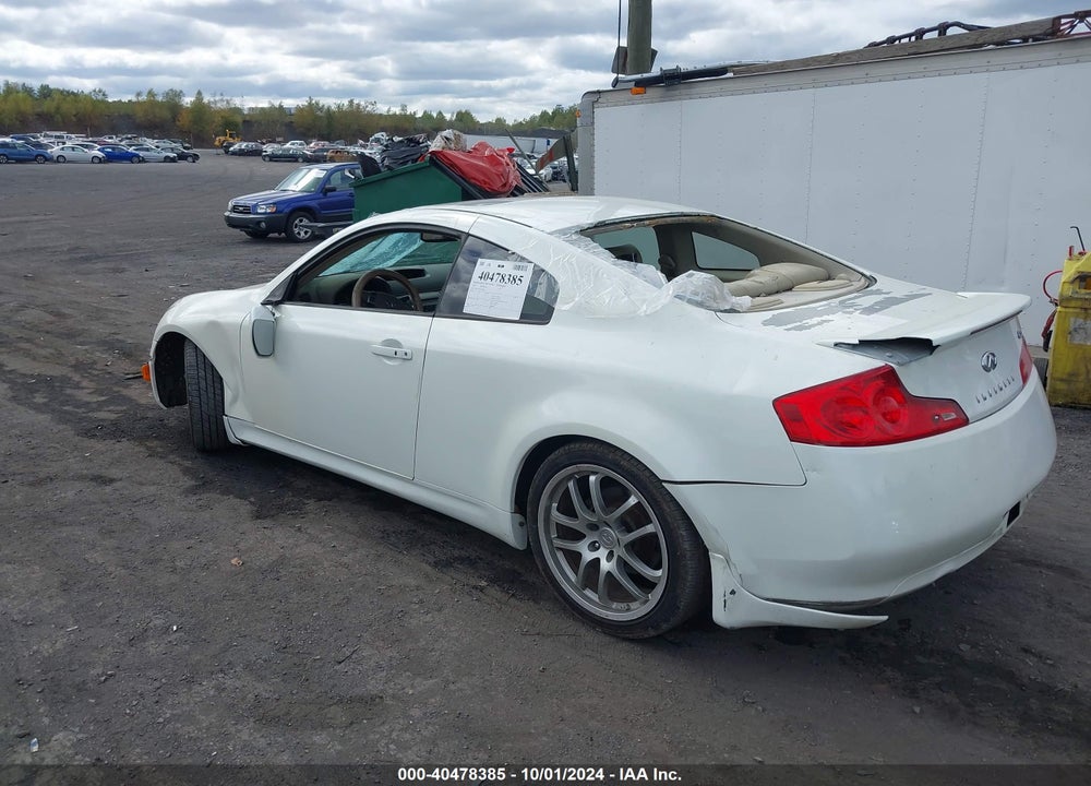 2007 INFINITI G35 VIN: JNKCV54E57M908608