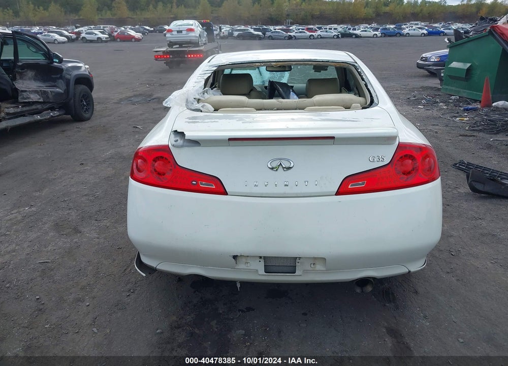 2007 INFINITI G35 VIN: JNKCV54E57M908608
