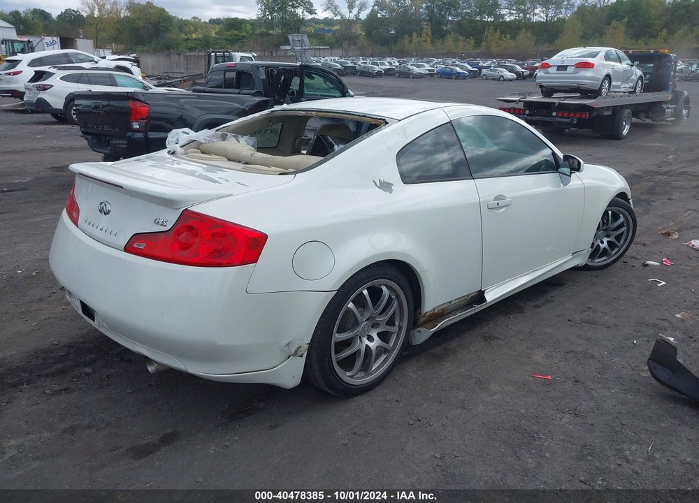 2007 INFINITI G35 VIN: JNKCV54E57M908608
