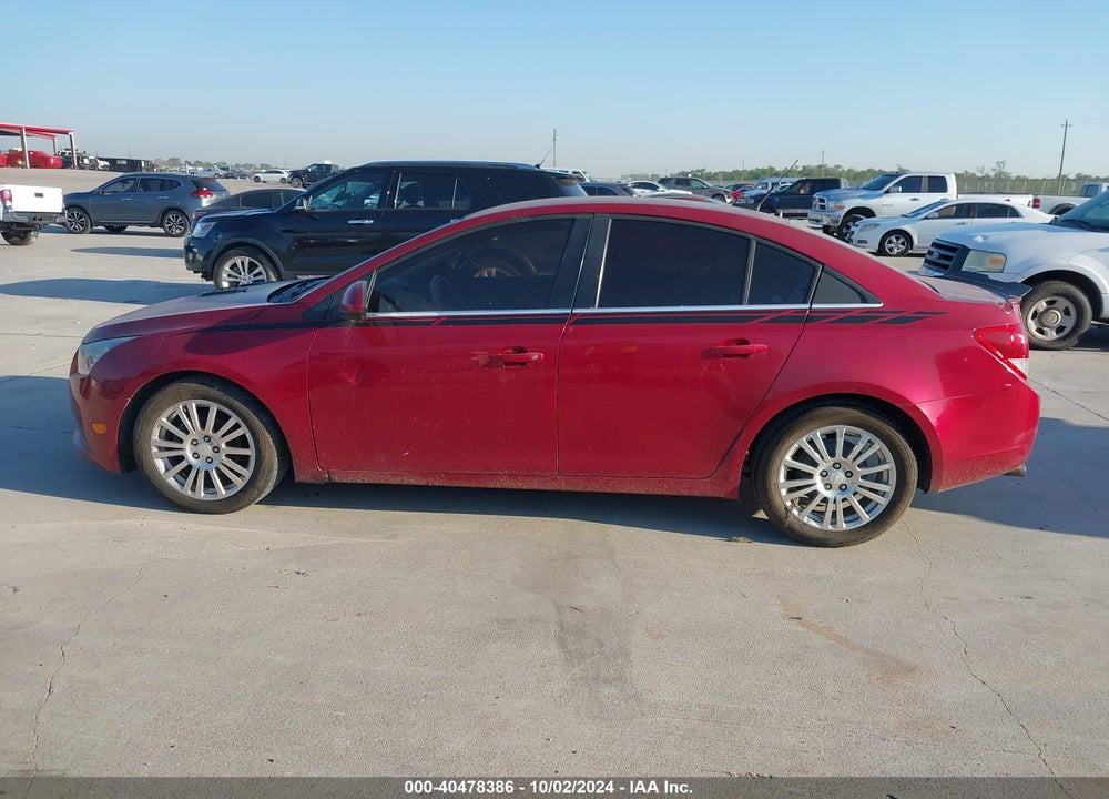 2013 CHEVROLET CRUZE ECO MANUAL VIN: 1G1PJ5SB4D7201333