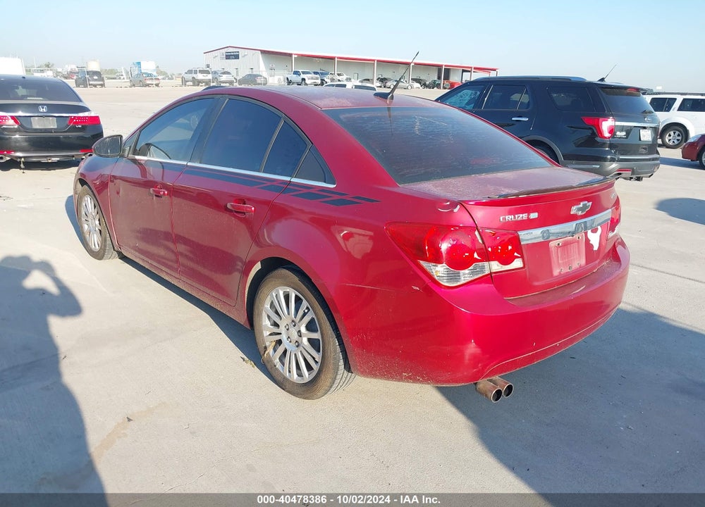 2013 CHEVROLET CRUZE ECO MANUAL VIN: 1G1PJ5SB4D7201333