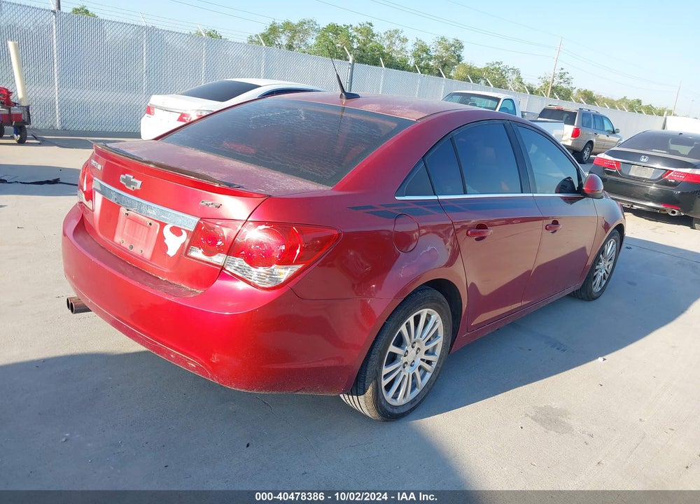 2013 CHEVROLET CRUZE ECO MANUAL VIN: 1G1PJ5SB4D7201333