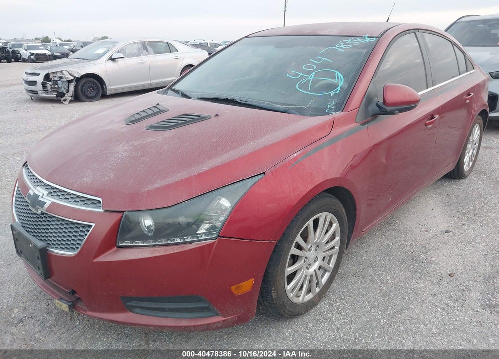 2013 CHEVROLET CRUZE ECO MANUAL VIN: 1G1PJ5SB4D7201333