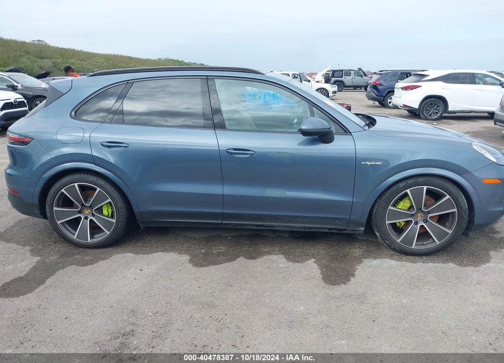 2019 PORSCHE CAYENNE E-HYBRID VIN: WP1AE2AY9KDA50105