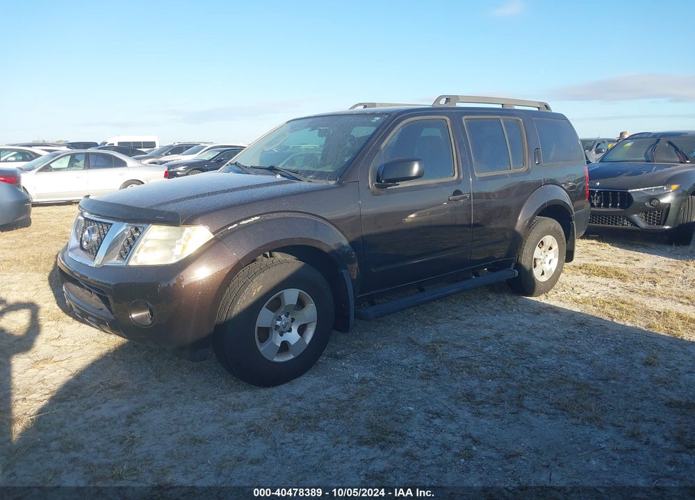 2012 PATHFINDER NISSAN  S VIN: 5N1AR1NN0CC616266
