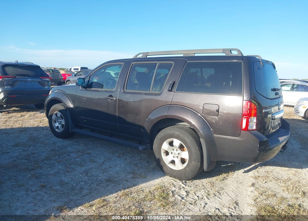 2012 PATHFINDER NISSAN  S VIN: 5N1AR1NN0CC616266