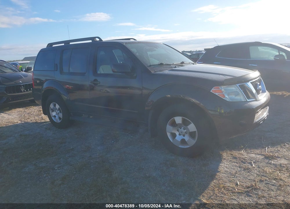 2012 PATHFINDER NISSAN  S VIN: 5N1AR1NN0CC616266
