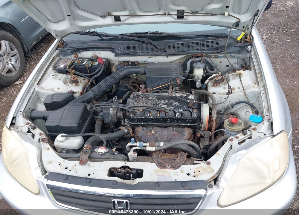 1999 HONDA CIVIC VALUE PACKAGE VIN: 2HGEJ6615XH527691