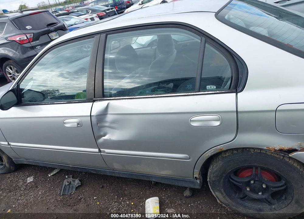 1999 HONDA CIVIC VALUE PACKAGE VIN: 2HGEJ6615XH527691