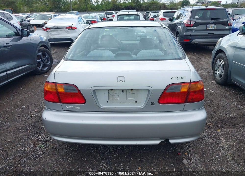 1999 HONDA CIVIC VALUE PACKAGE VIN: 2HGEJ6615XH527691