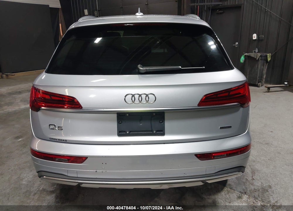 2022 AUDI Q5 PREMIUM 40 TFSI QUATTRO S TRONIC VIN: WA1ABAFYXN2085033