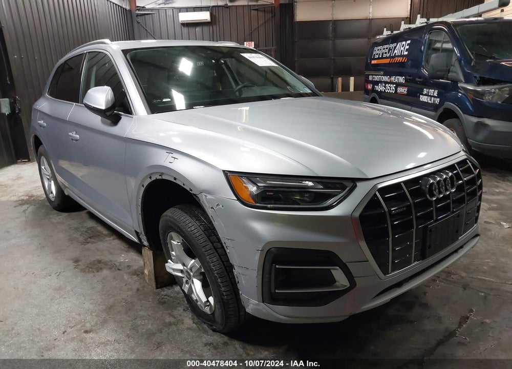 2022 AUDI Q5 PREMIUM 40 TFSI QUATTRO S TRONIC VIN: WA1ABAFYXN2085033