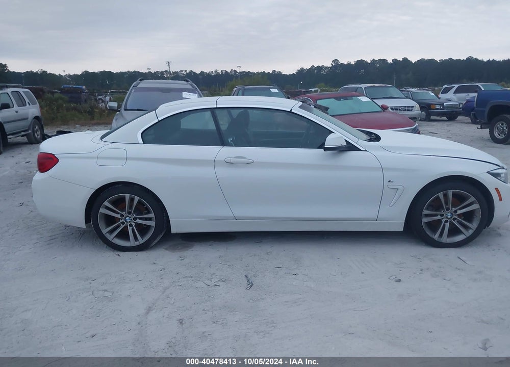 2018 BMW 430I XDRIVE VIN: WBA4Z3C52JEC48366