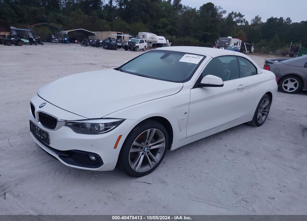 2018 BMW 430I XDRIVE VIN: WBA4Z3C52JEC48366