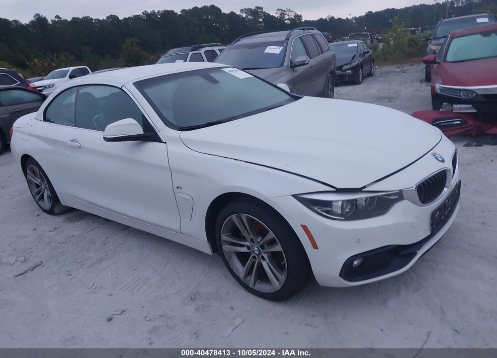2018 BMW 430I XDRIVE VIN: WBA4Z3C52JEC48366