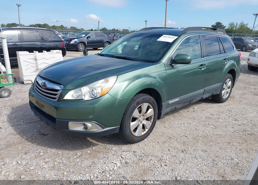 2012 SUBARU OUTBACK 2.5I PREMIUM VIN: 4S4BRCCCXC3296164