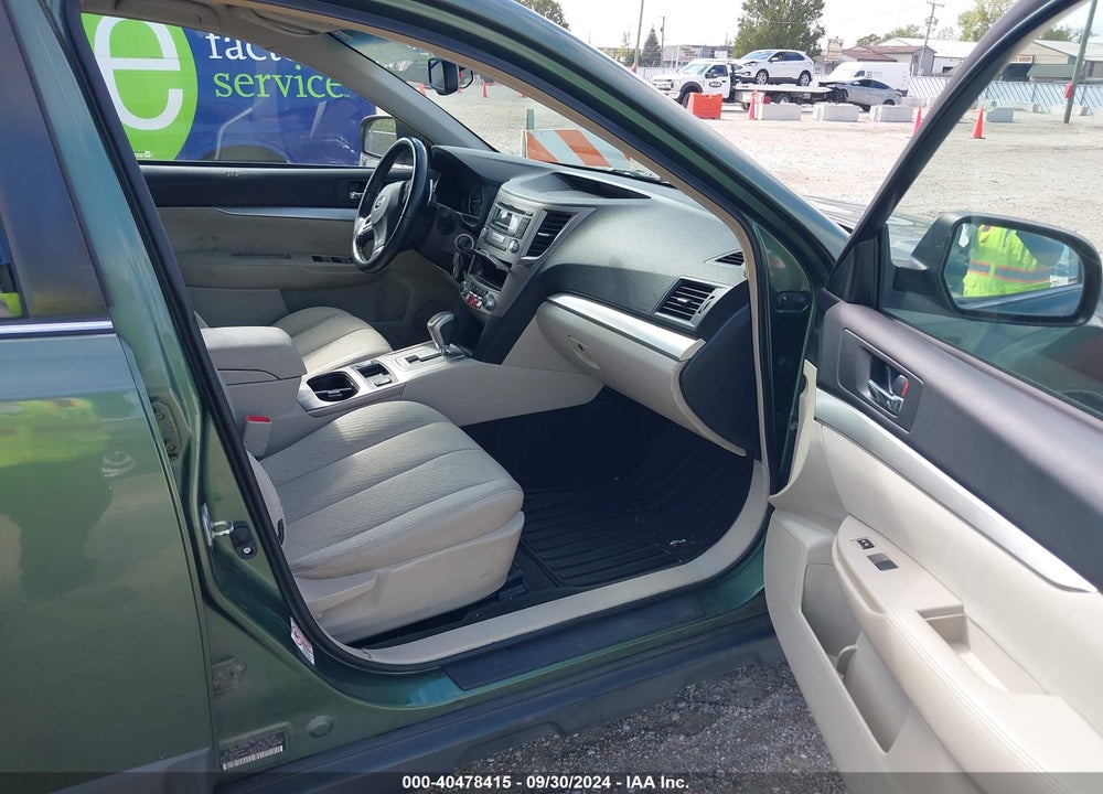 2012 SUBARU OUTBACK 2.5I PREMIUM VIN: 4S4BRCCCXC3296164