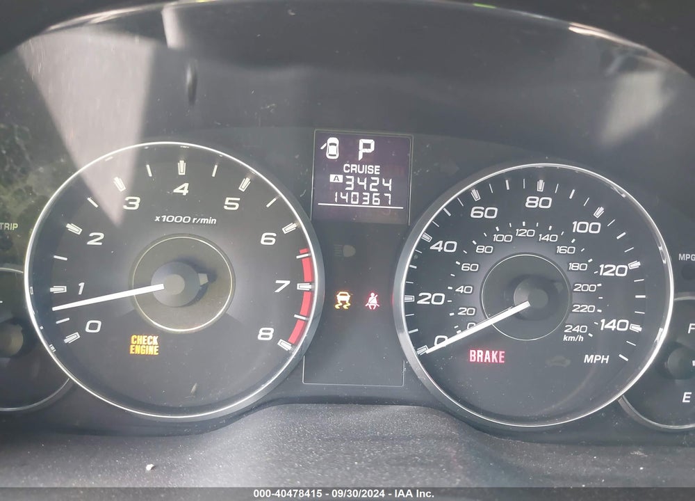 2012 SUBARU OUTBACK 2.5I PREMIUM VIN: 4S4BRCCCXC3296164