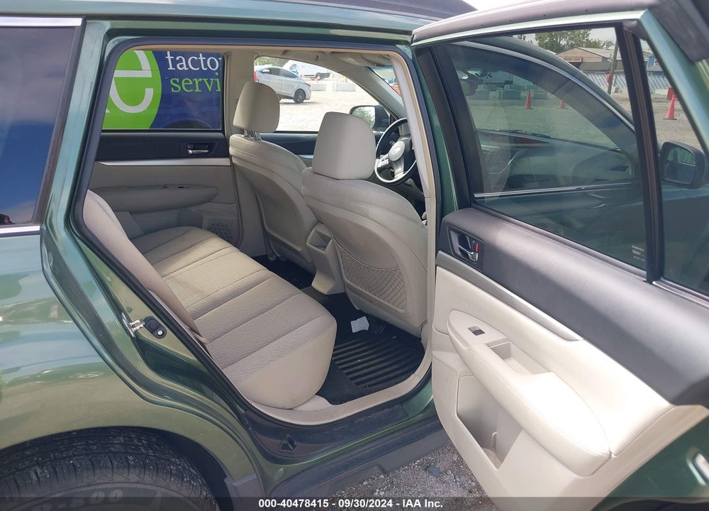 2012 SUBARU OUTBACK 2.5I PREMIUM VIN: 4S4BRCCCXC3296164