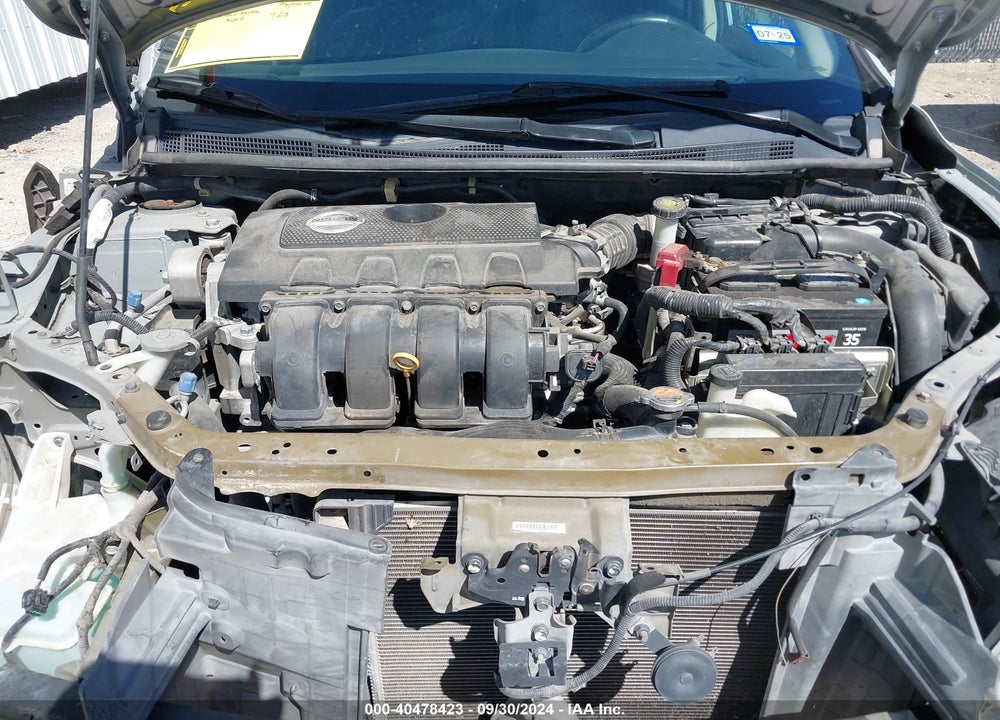 2013 NISSAN SENTRA SV VIN: 1N4AB7AP6DN907370