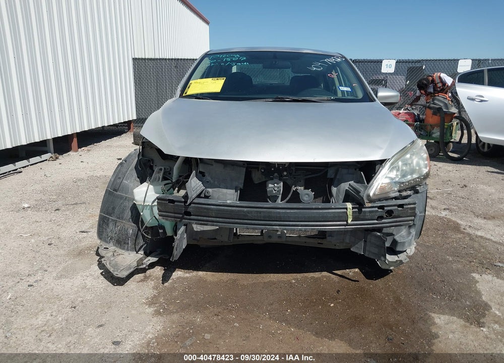 2013 NISSAN SENTRA SV VIN: 1N4AB7AP6DN907370