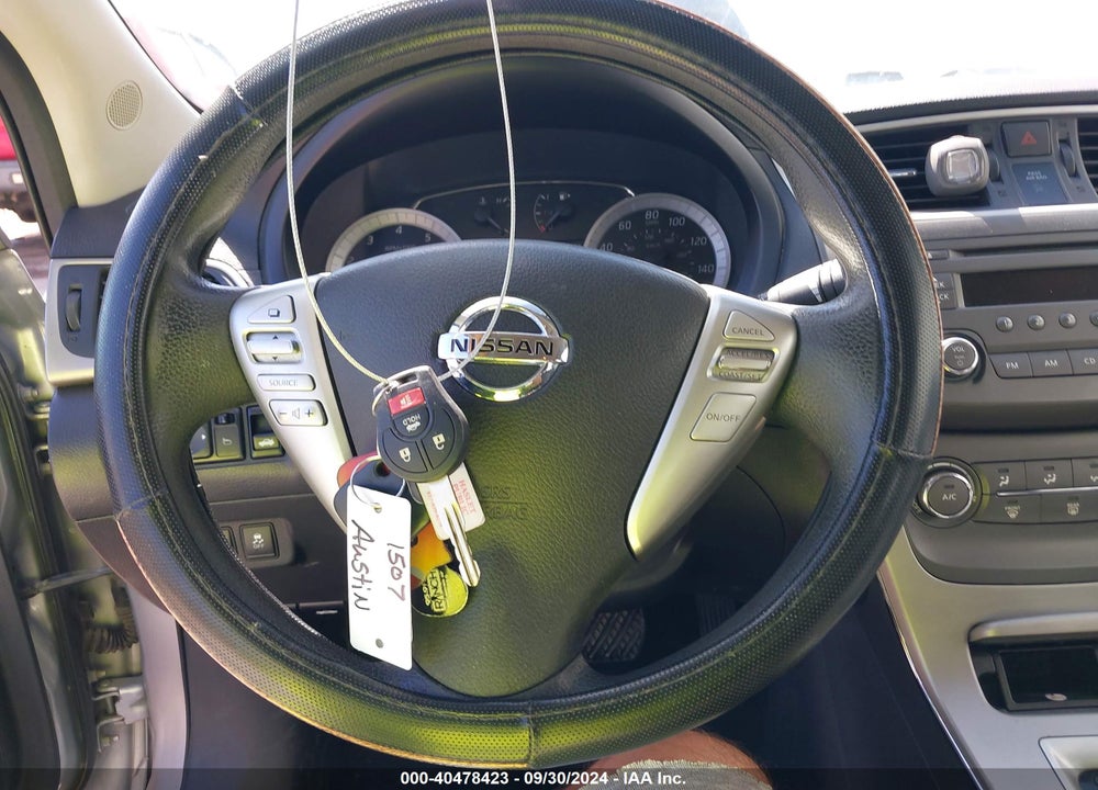 2013 NISSAN SENTRA SV VIN: 1N4AB7AP6DN907370