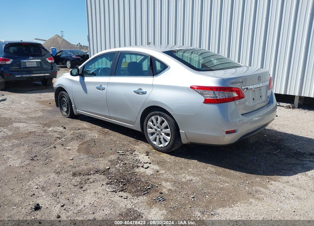 2013 NISSAN SENTRA SV VIN: 1N4AB7AP6DN907370