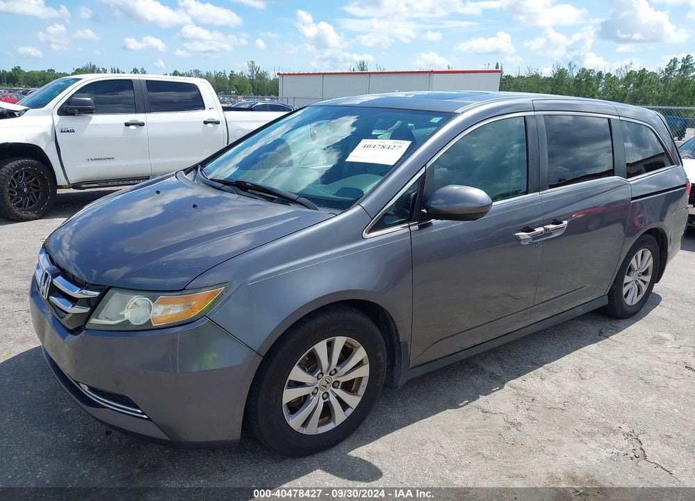 2016 HONDA ODYSSEY EX-L VIN: 5FNRL5H61GB063592