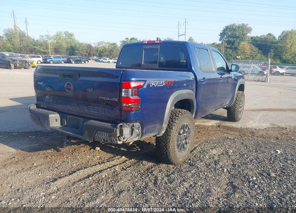 2022 NISSAN FRONTIER PRO-4X 4X4 VIN: 1N6ED1EK1NN687958
