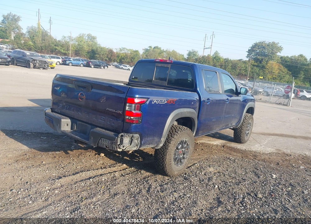 2022 NISSAN FRONTIER PRO-4X 4X4 VIN: 1N6ED1EK1NN687958