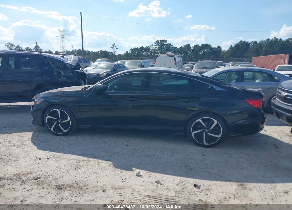 2021 HONDA ACCORD SPORT VIN: 1HGCV1F39MA040603