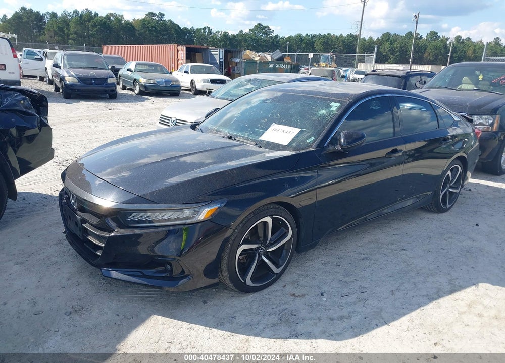 2021 HONDA ACCORD SPORT VIN: 1HGCV1F39MA040603