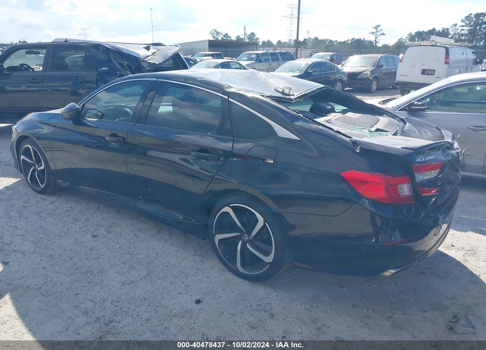 2021 HONDA ACCORD SPORT VIN: 1HGCV1F39MA040603