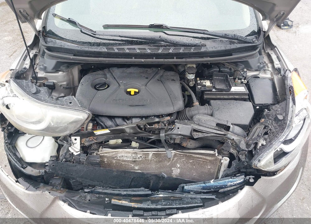 2011 HYUNDAI ELANTRA GLS VIN: 5NPDH4AE8BH060609