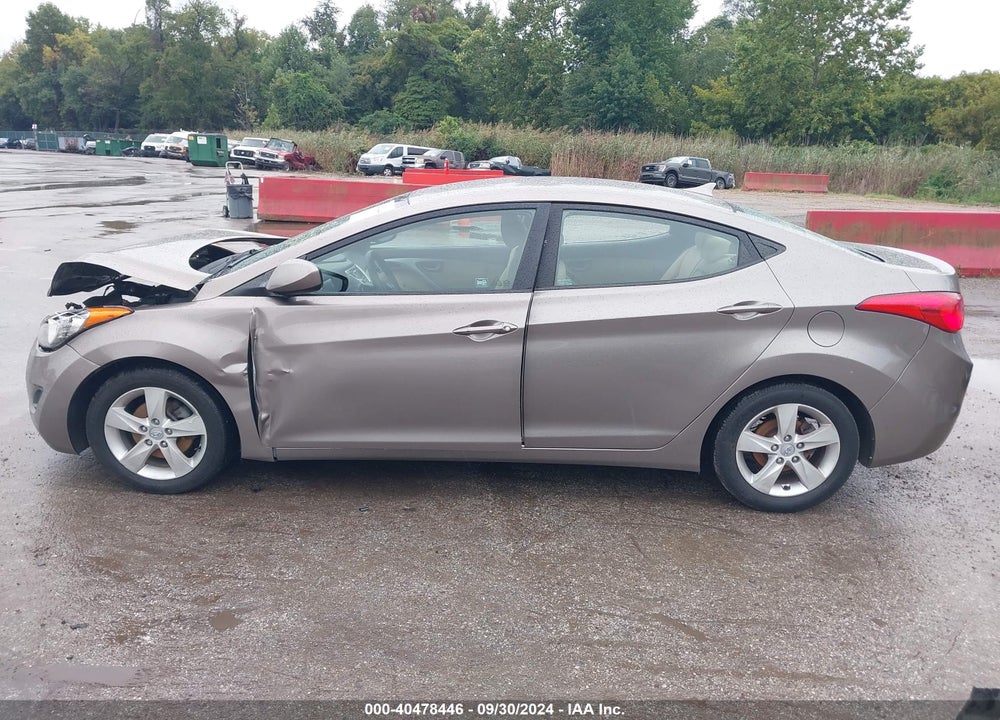2011 HYUNDAI ELANTRA GLS VIN: 5NPDH4AE8BH060609