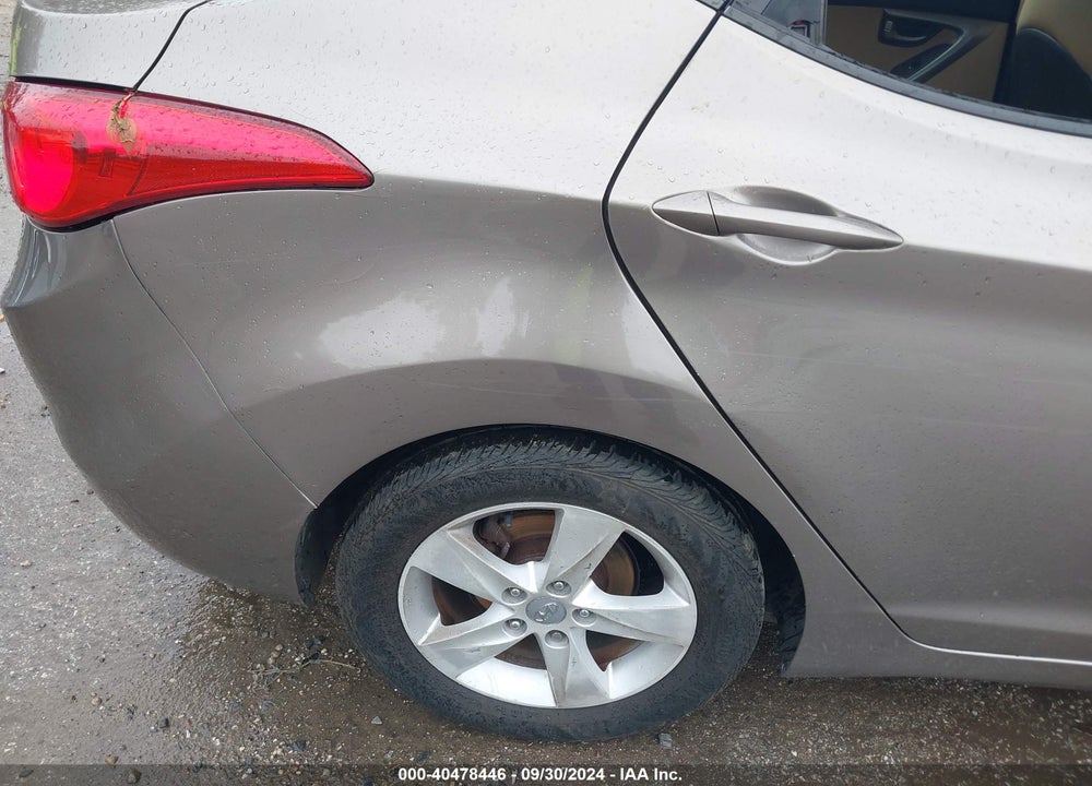 2011 HYUNDAI ELANTRA GLS VIN: 5NPDH4AE8BH060609