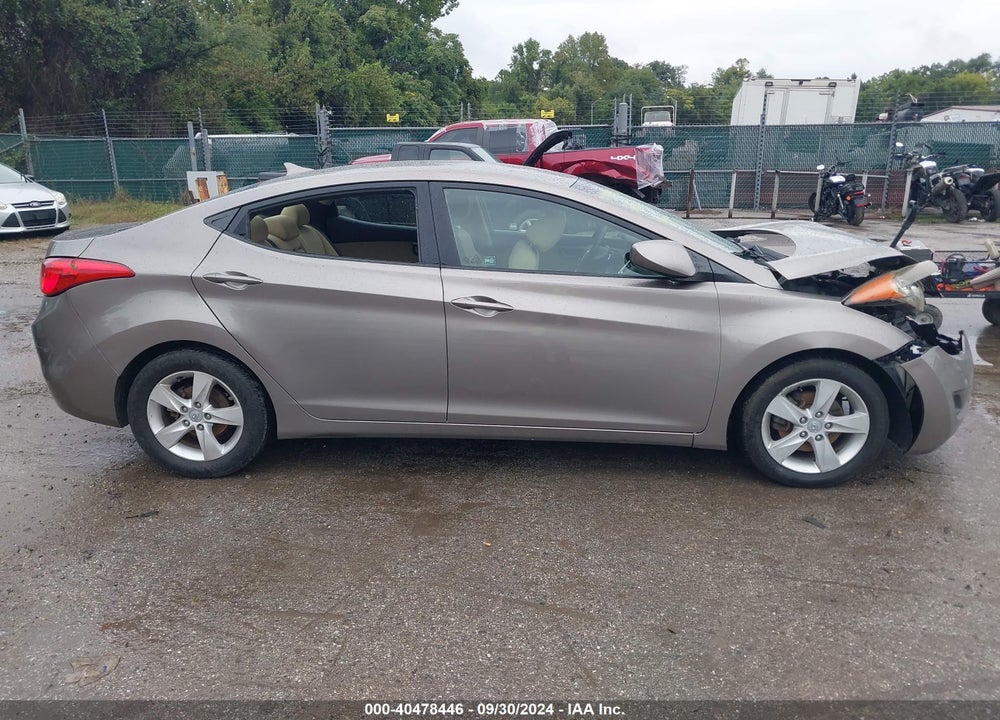 2011 HYUNDAI ELANTRA GLS VIN: 5NPDH4AE8BH060609