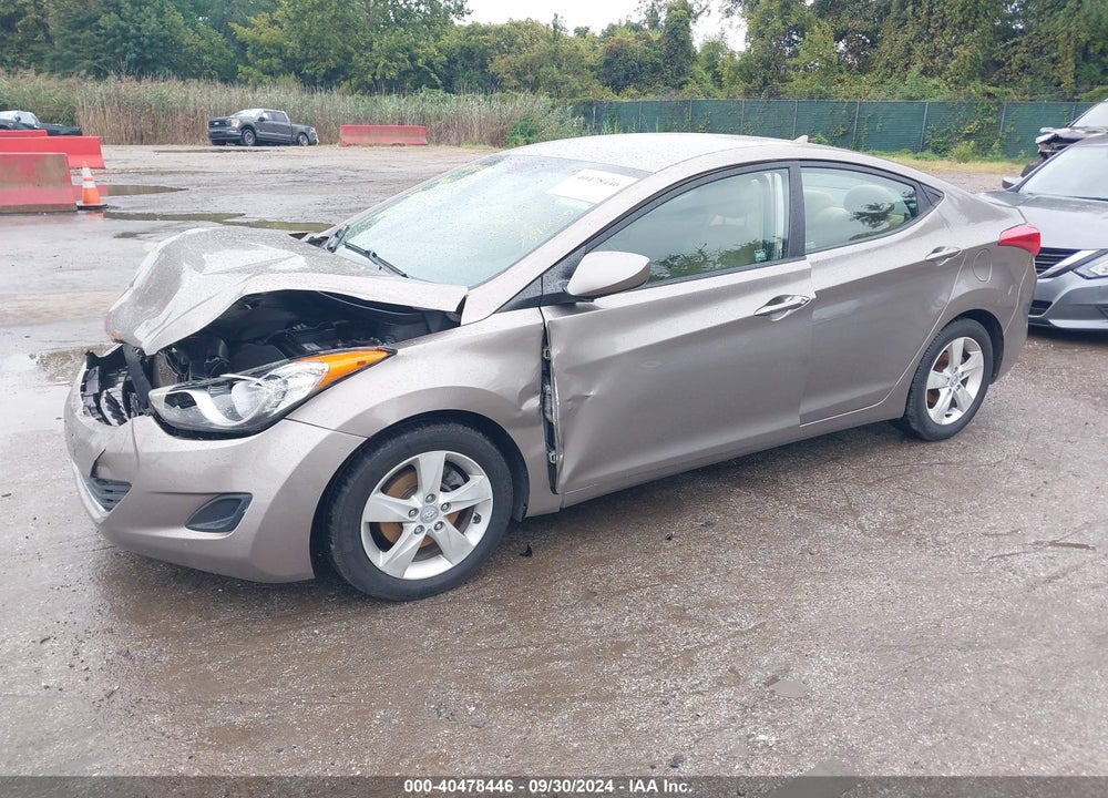 2011 HYUNDAI ELANTRA GLS VIN: 5NPDH4AE8BH060609