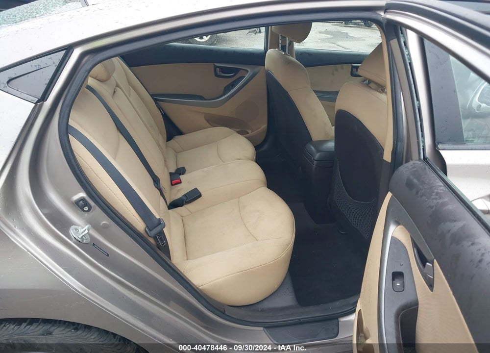 2011 HYUNDAI ELANTRA GLS VIN: 5NPDH4AE8BH060609