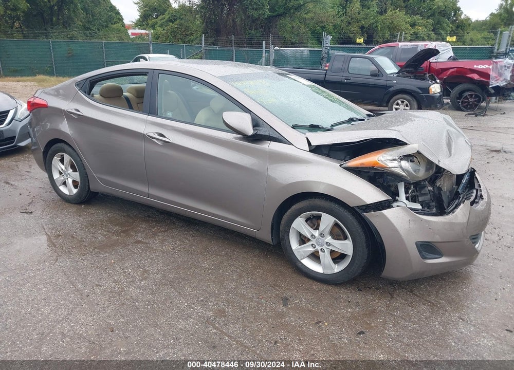 2011 HYUNDAI ELANTRA GLS VIN: 5NPDH4AE8BH060609