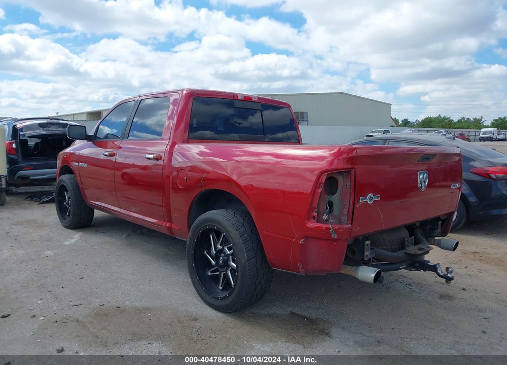 2009 DODGE RAM 1500 SLT/SPORT/TRX VIN: 1D3HV13T99S797910